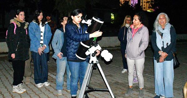 DAÜ’de "Gezegen Geçidi" Gözlem Etkinliği Gerçekleştirildi