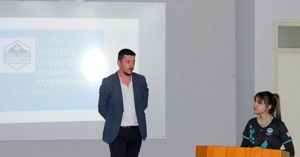 DAÜ’de Depreme Yönelik Uygulamalı Farkındalık Eğitimi Düzenlendi